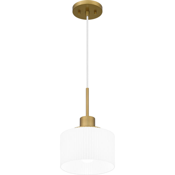 Myhouse Lighting Quoizel - QPP6172AB - One Light Mini Pendant - Quoizel Piccolo Pendant - Aged Brass