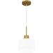 Myhouse Lighting Quoizel - QPP6172AB - One Light Mini Pendant - Quoizel Piccolo Pendant - Aged Brass