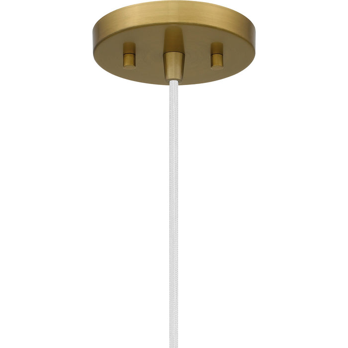 Myhouse Lighting Quoizel - QPP6172AB - One Light Mini Pendant - Quoizel Piccolo Pendant - Aged Brass