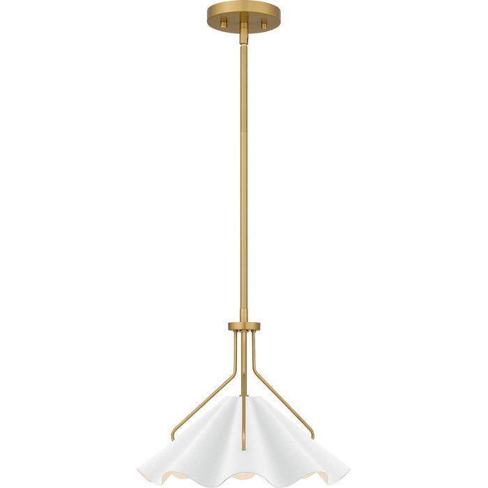 Myhouse Lighting Quoizel - QP6219AB - One Light Pendant - Quoizel Pendant - Aged Brass