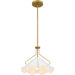 Myhouse Lighting Quoizel - QP6219AB - One Light Pendant - Quoizel Pendant - Aged Brass