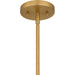 Myhouse Lighting Quoizel - QP6224BWS - One Light Pendant - Quoizel Pendant - Brushed Weathered Brass