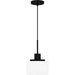 Myhouse Lighting Quoizel - QPP6172MBK - One Light Mini Pendant - Quoizel Piccolo Pendant - Matte Black