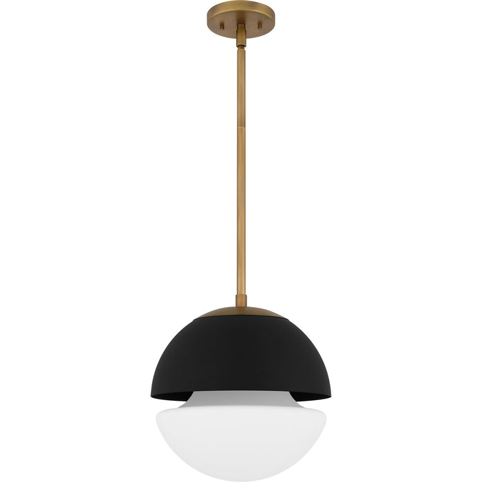 Myhouse Lighting Quoizel - QPP6191WS - One Light Mini Pendant - Quoizel Piccolo Pendant - Weathered Brass