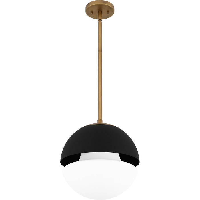 Myhouse Lighting Quoizel - QPP6191WS - One Light Mini Pendant - Quoizel Piccolo Pendant - Weathered Brass