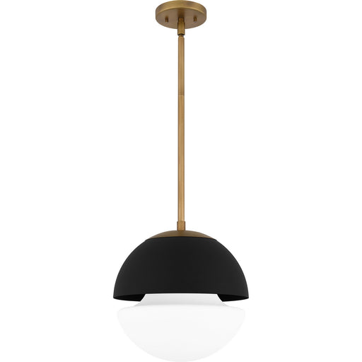 Myhouse Lighting Quoizel - QPP6191WS - One Light Mini Pendant - Quoizel Piccolo Pendant - Weathered Brass