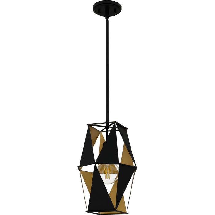 Myhouse Lighting Quoizel - QPP6196MBK - One Light Mini Pendant - Quoizel Piccolo Pendant - Matte Black