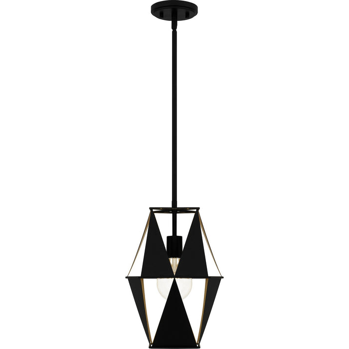 Myhouse Lighting Quoizel - QPP6196MBK - One Light Mini Pendant - Quoizel Piccolo Pendant - Matte Black