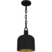 Myhouse Lighting Quoizel - QPP6206MBK - One Light Mini Pendant - Quoizel Piccolo Pendant - Matte Black