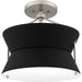 Myhouse Lighting Quoizel - QSF6166BN - Two Light Semi Flush Mount - Quoizel Semi-Flush Mount - Brushed Nickel