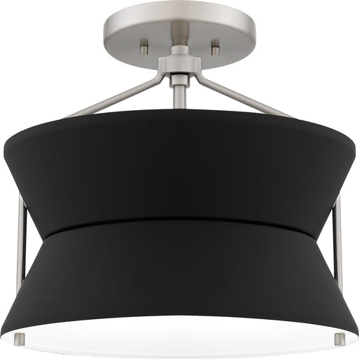 Myhouse Lighting Quoizel - QSF6166BN - Two Light Semi Flush Mount - Quoizel Semi-Flush Mount - Brushed Nickel