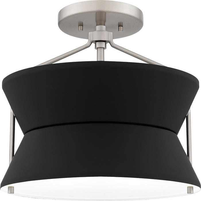 Myhouse Lighting Quoizel - QSF6166BN - Two Light Semi Flush Mount - Quoizel Semi-Flush Mount - Brushed Nickel