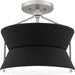 Myhouse Lighting Quoizel - QSF6166BN - Two Light Semi Flush Mount - Quoizel Semi-Flush Mount - Brushed Nickel