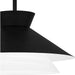 Myhouse Lighting Quoizel - QSF6171MBK - One Light Semi Flush Mount - Quoizel Semi-Flush Mount - Matte Black