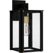 Myhouse Lighting Quoizel - ROB8408MBK - One Light Outdoor Wall Mount - Robbins - Matte Black