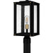 Myhouse Lighting Quoizel - ROB9009MBK - One Light Outdoor Post Mount - Robbins - Matte Black