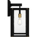 Myhouse Lighting Quoizel - ROB8409MBK - One Light Outdoor Wall Mount - Robbins - Matte Black