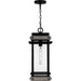 Myhouse Lighting Quoizel - SAD1909MBK - One Light Outdoor Hanging Lantern - Strader - Matte Black