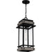 Myhouse Lighting Quoizel - SAD1909MBK - One Light Outdoor Hanging Lantern - Strader - Matte Black