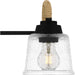 Myhouse Lighting Quoizel - SEB8631MBK - Four Light Bath - Seabreeze - Matte Black