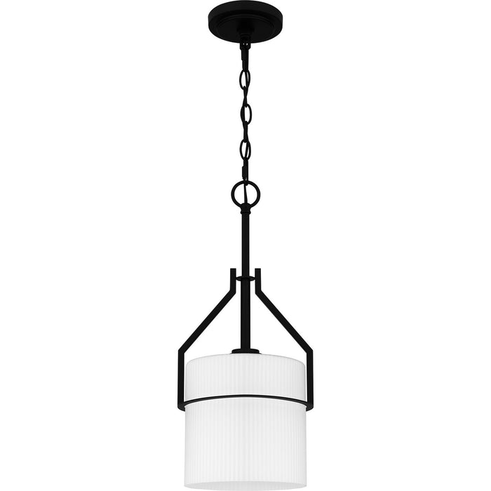 Myhouse Lighting Quoizel - SEY1508MBK - One Light Mini Pendant - Seymour - Matte Black