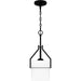 Myhouse Lighting Quoizel - SEY1508MBK - One Light Mini Pendant - Seymour - Matte Black