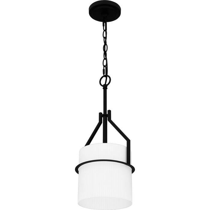 Myhouse Lighting Quoizel - SEY1508MBK - One Light Mini Pendant - Seymour - Matte Black