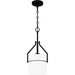 Myhouse Lighting Quoizel - SEY1508MBK - One Light Mini Pendant - Seymour - Matte Black