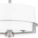 Myhouse Lighting Quoizel - SEY1715BN - Three Light Semi Flush Mount - Seymour - Brushed Nickel