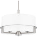 Myhouse Lighting Quoizel - SEY2815BN - Three Light Pendant - Seymour - Brushed Nickel