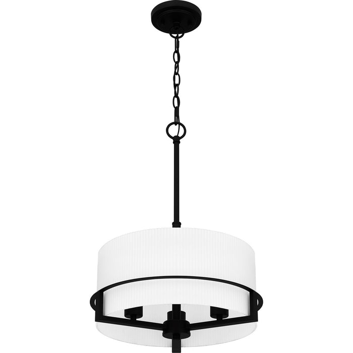 Myhouse Lighting Quoizel - SEY2815MBK - Three Light Pendant - Seymour - Matte Black