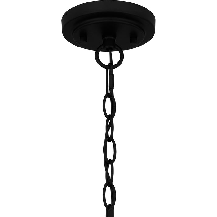 Myhouse Lighting Quoizel - SEY2815MBK - Three Light Pendant - Seymour - Matte Black