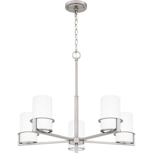 Myhouse Lighting Quoizel - SEY5026BN - Five Light Chandelier - Seymour - Brushed Nickel