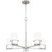 Myhouse Lighting Quoizel - SEY5026BN - Five Light Chandelier - Seymour - Brushed Nickel