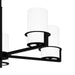 Myhouse Lighting Quoizel - SEY5026MBK - Five Light Chandelier - Seymour - Matte Black