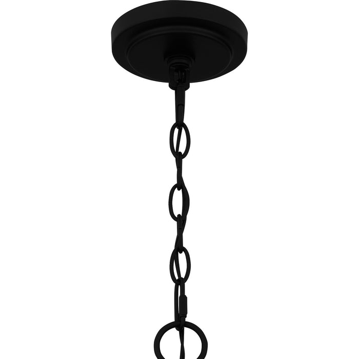 Myhouse Lighting Quoizel - SEY5026MBK - Five Light Chandelier - Seymour - Matte Black