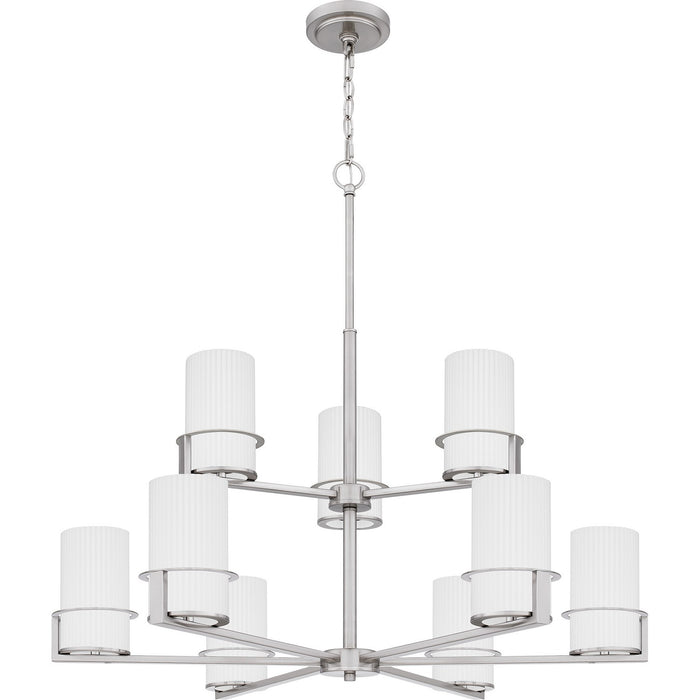 Myhouse Lighting Quoizel - SEY5032BN - Nine Light Chandelier - Seymour - Brushed Nickel