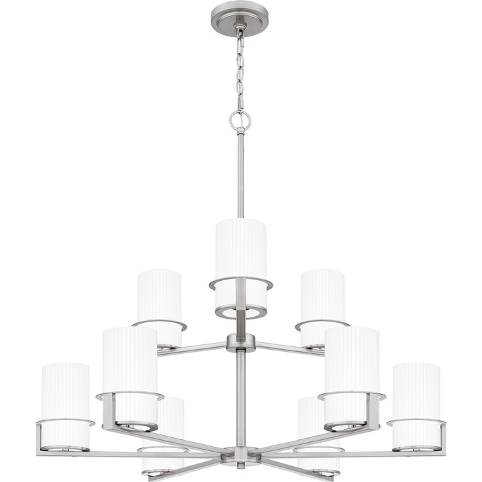 Myhouse Lighting Quoizel - SEY5032BN - Nine Light Chandelier - Seymour - Brushed Nickel