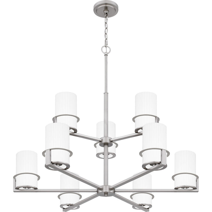 Myhouse Lighting Quoizel - SEY5032BN - Nine Light Chandelier - Seymour - Brushed Nickel