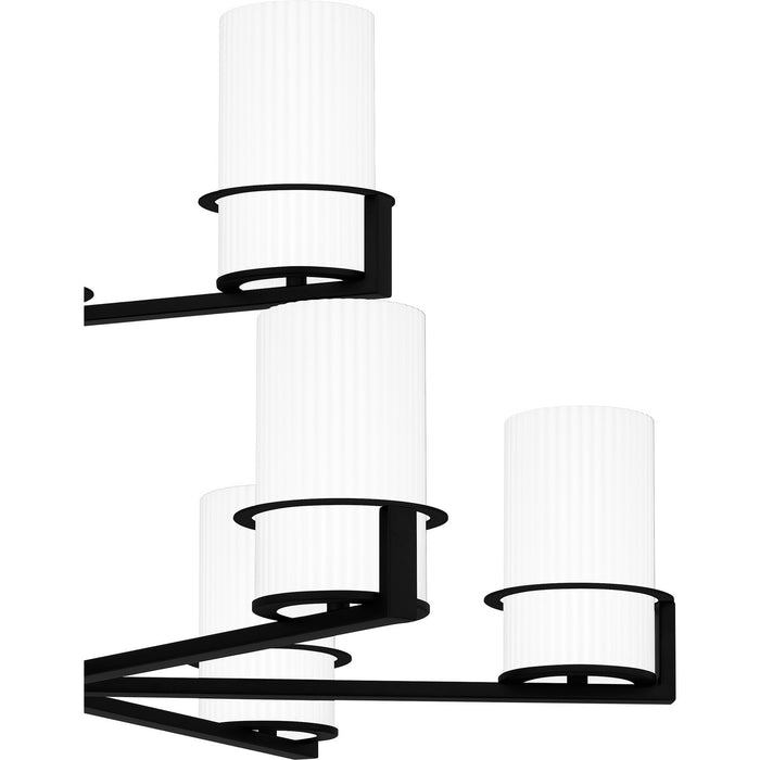 Myhouse Lighting Quoizel - SEY5032MBK - Nine Light Chandelier - Seymour - Matte Black