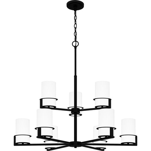 Myhouse Lighting Quoizel - SEY5032MBK - Nine Light Chandelier - Seymour - Matte Black