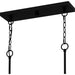 Myhouse Lighting Quoizel - SEY636MBK - Six Light Linear Chandelier - Seymour - Matte Black