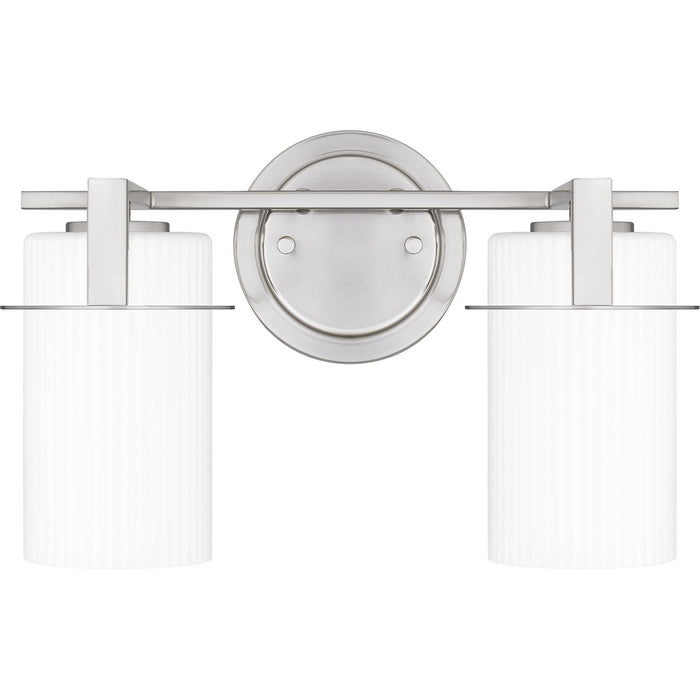 Myhouse Lighting Quoizel - SEY8614BN - Two Light Bath - Seymour - Brushed Nickel