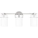 Myhouse Lighting Quoizel - SEY8622BN - Three Light Bath - Seymour - Brushed Nickel