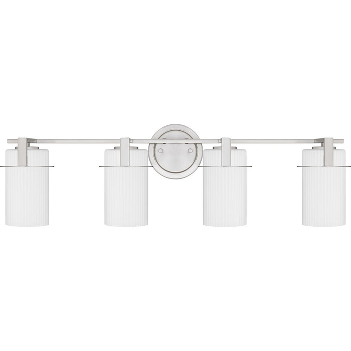 Myhouse Lighting Quoizel - SEY8631BN - Four Light Bath - Seymour - Brushed Nickel