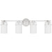 Myhouse Lighting Quoizel - SEY8631BN - Four Light Bath - Seymour - Brushed Nickel