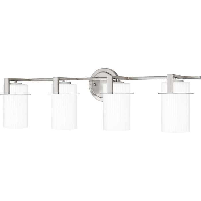 Myhouse Lighting Quoizel - SEY8631BN - Four Light Bath - Seymour - Brushed Nickel