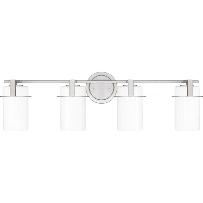 Myhouse Lighting Quoizel - SEY8631BN - Four Light Bath - Seymour - Brushed Nickel