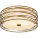 Myhouse Lighting Quoizel - SPL1720LG - Three Light Semi Flush Mount - Spiral - Light Gold