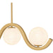 Myhouse Lighting Quoizel - SRI551AB - Five Light Linear Chandelier - Spherical - Aged Brass